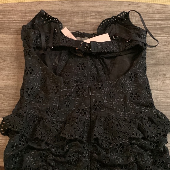 NWT!!! Hailey Clauson For Love & Lemons x Victoria’s Secret Black Dress Size XS - Picture 6 of 6